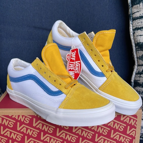 Vans Old Skool Sport Pop Yellow White WMNS - Picture 5 of 16